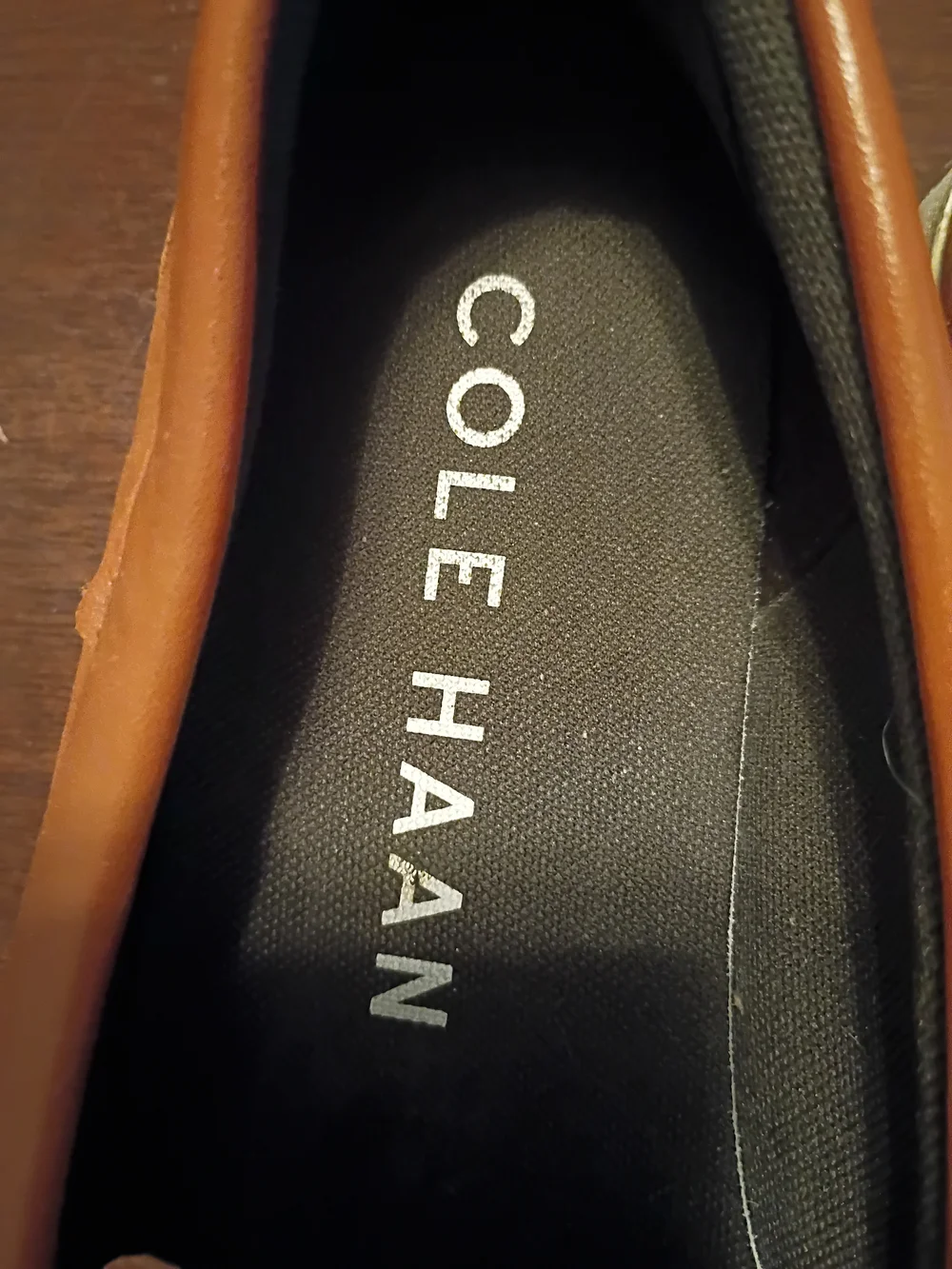 Cole Haan Tan Leather Penny Loafers Size 12